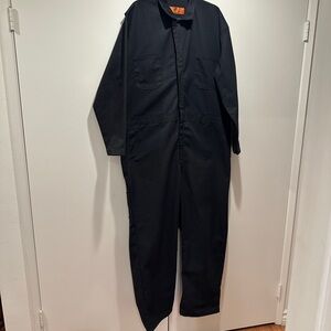 Black Coveralls Men’s 50R Red Kap